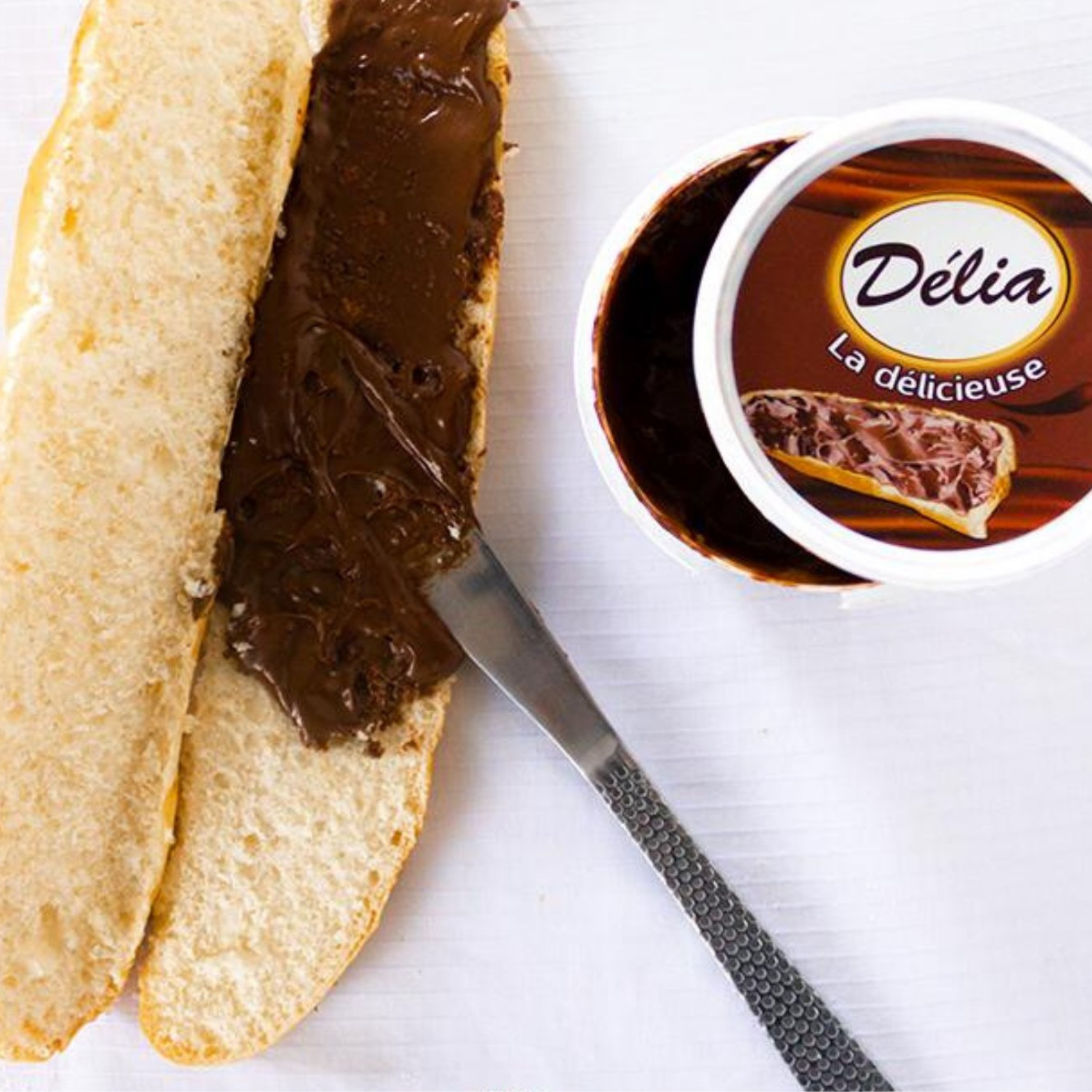 DÉLIA Chocolate Peanut Spread / 12 x 250g