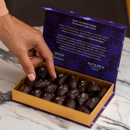 Chocolate Dates Filled With Macadamia – Datilería x Definite