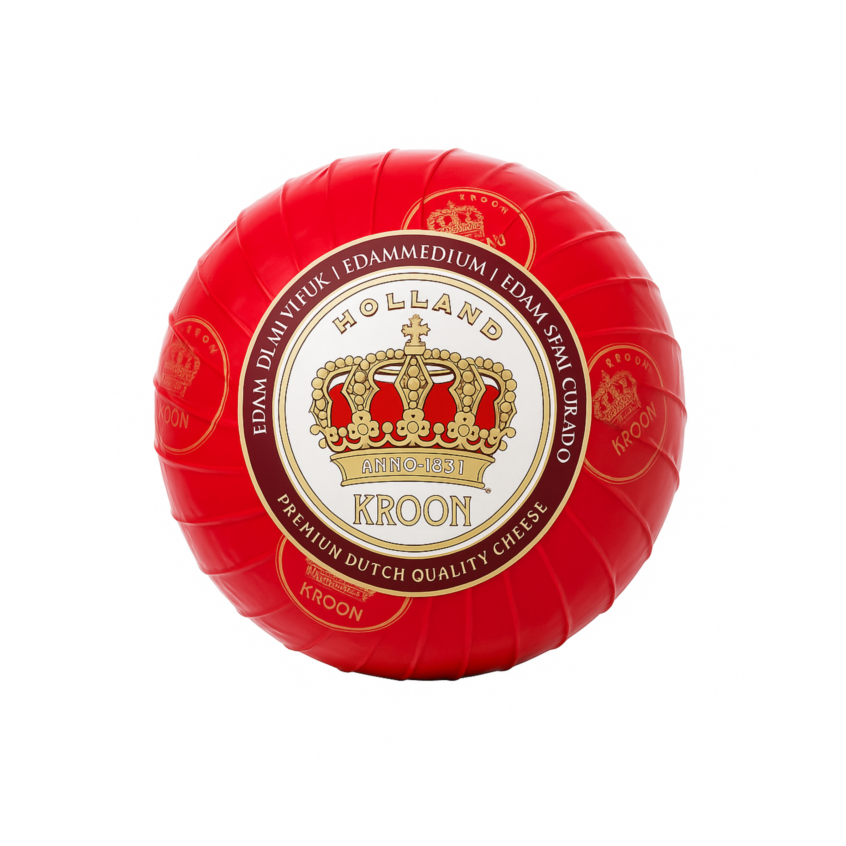 KROON Edam Cheese – Semi-Cured Dutch / (6 x 1.7 kg)
